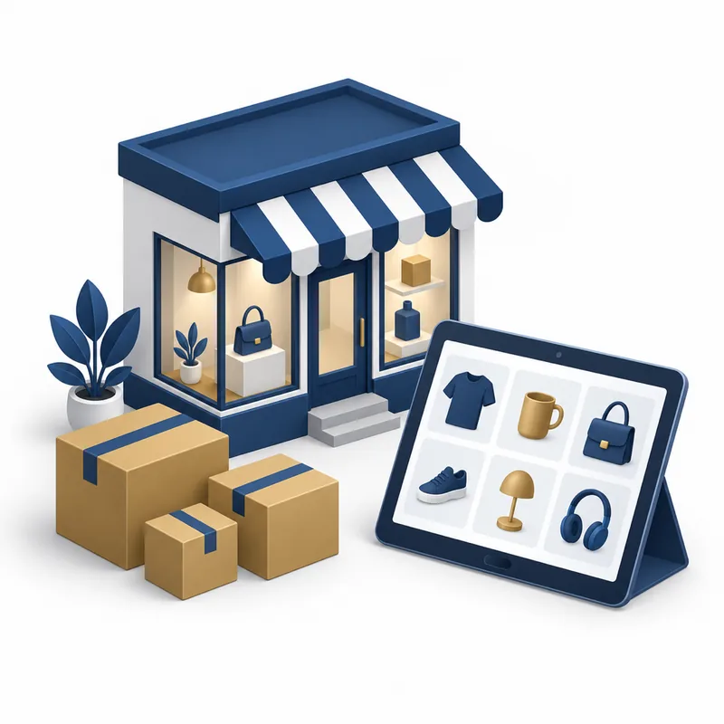 Handel und Onlinehandel